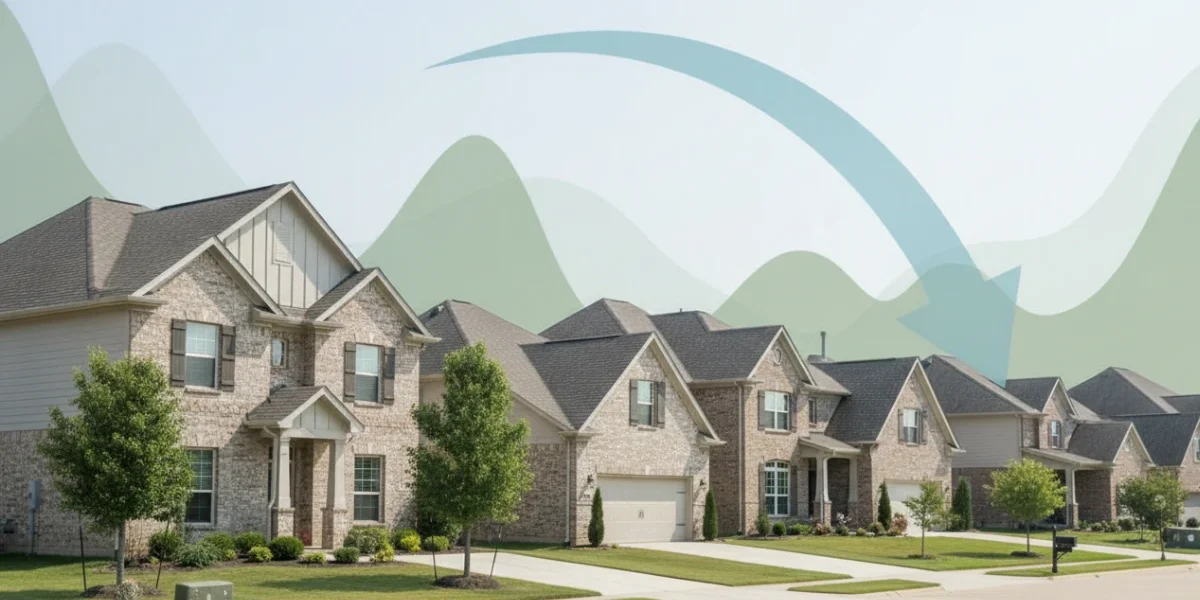 US housing market forecast 2025 showing home prices and mortgage rates