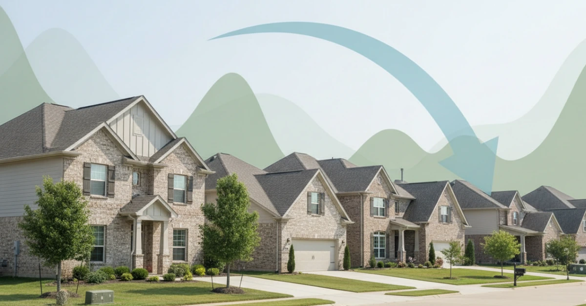 US housing market forecast 2025 showing home prices and mortgage rates