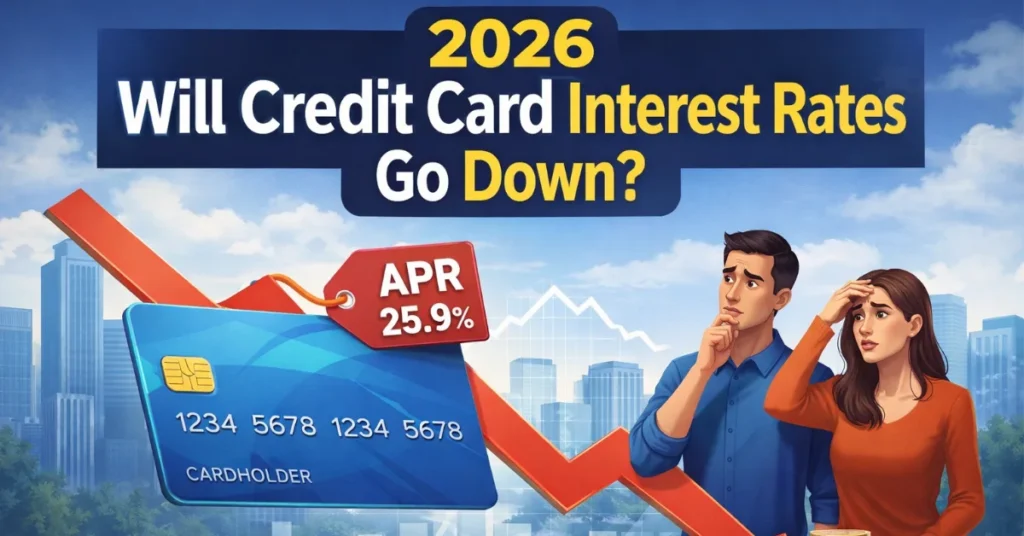 Will credit card interest rates go down in 2026 for US consumers