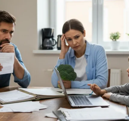 How a recession affects middle-class families in the USA through job stress and rising living costs