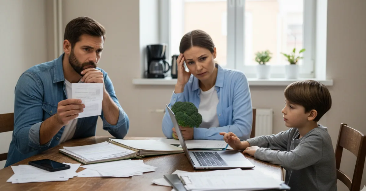 How a recession affects middle-class families in the USA through job stress and rising living costs