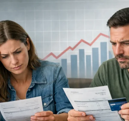 US credit card debt crisis 2025 showing rising balances and high interest rates